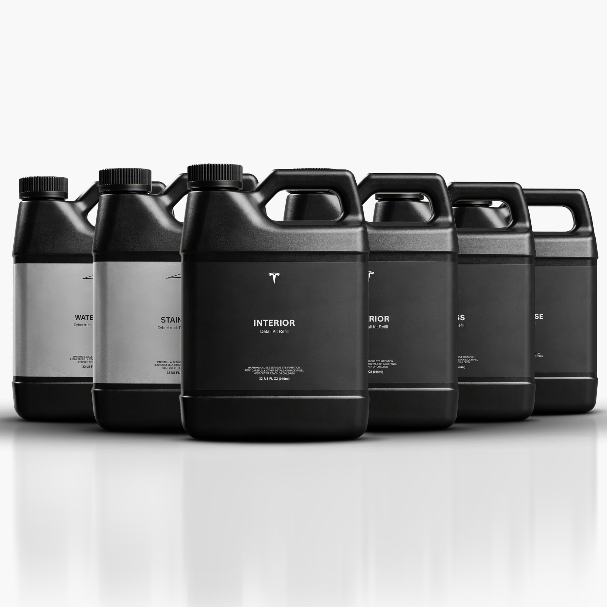 Bouteilles de recharge pour trousse de nettoyage