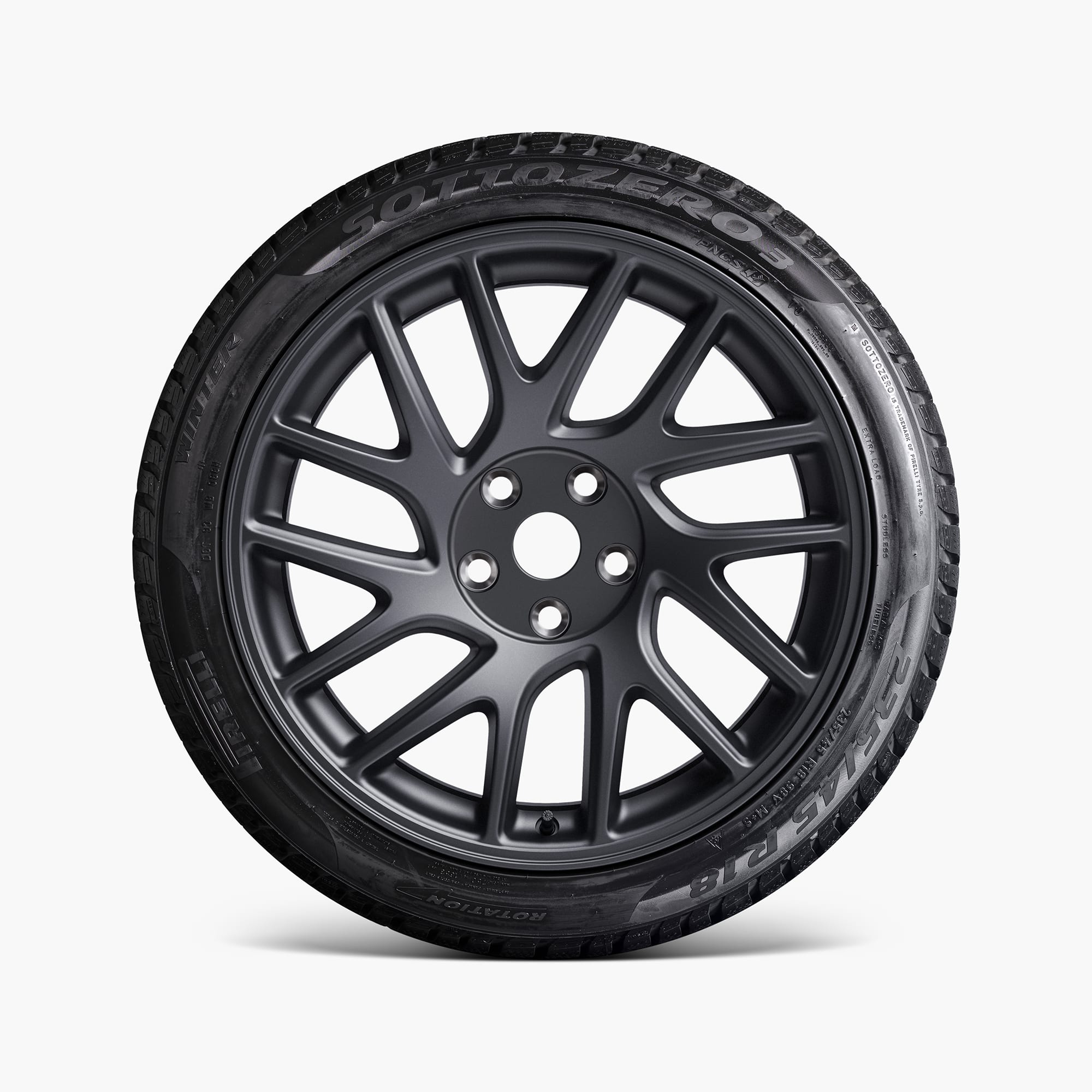 Model 3 18" Photon Wheel and Winter Tire Package
