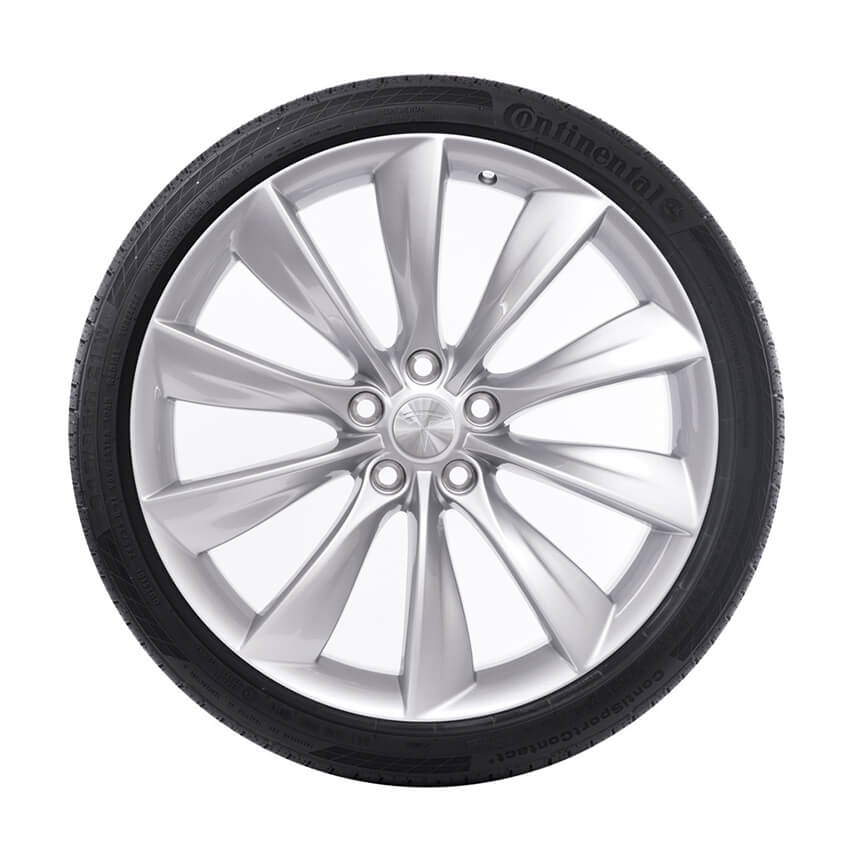 2012-2020 | Model S 21" Turbine Wheel and Tire Package