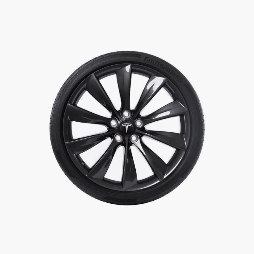 2012-2020 | Model S 21" Turbine Wheel and Tire Package