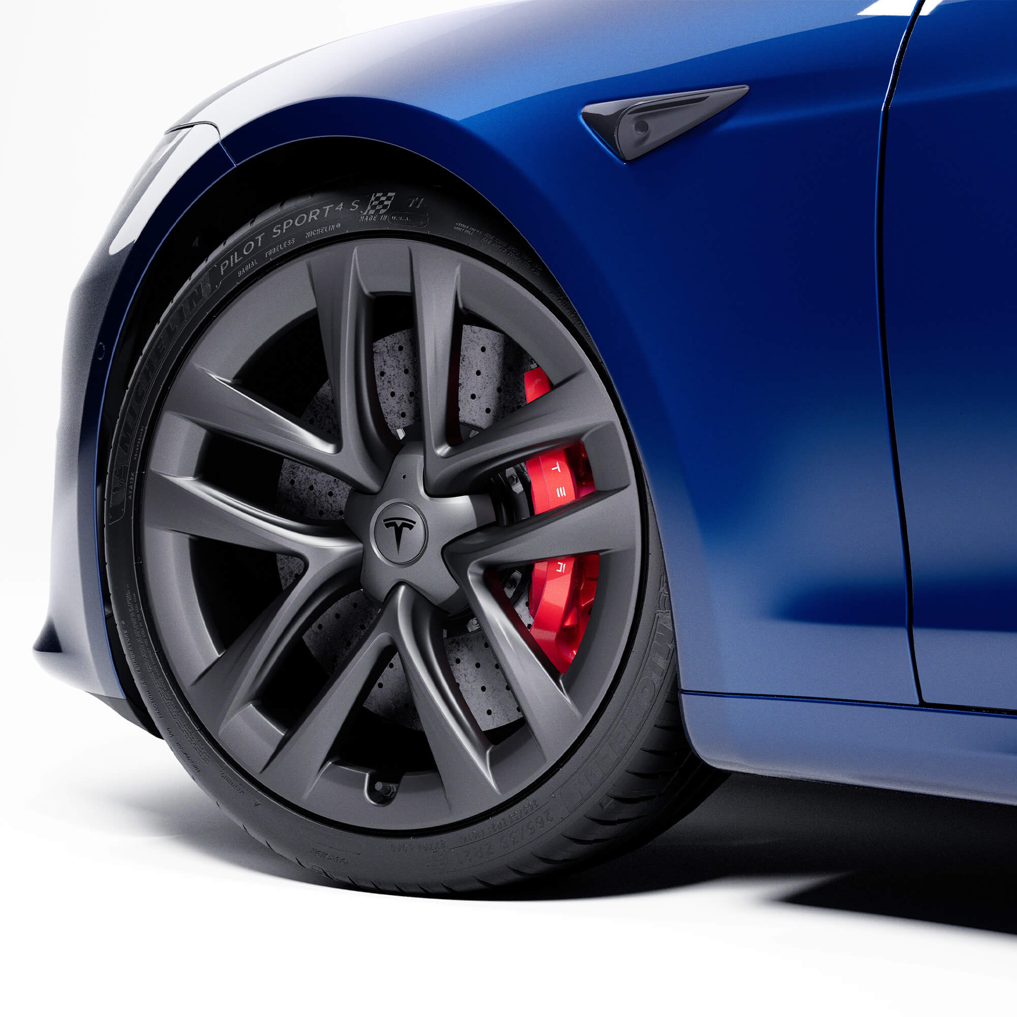 Model S Plaid Carbon Ceramic Brake Kit
