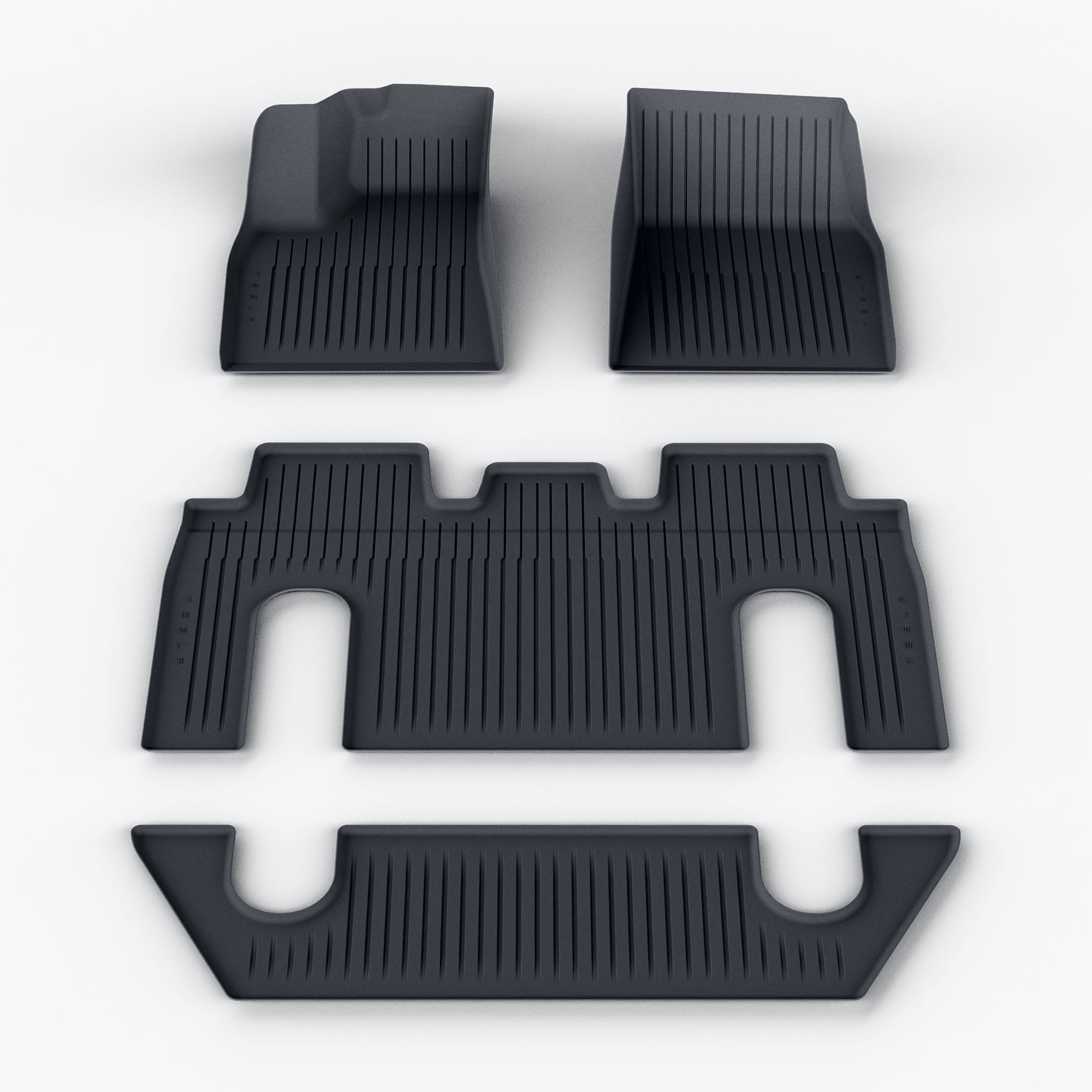 Model X All-Weather Interior Liners - Six Seats