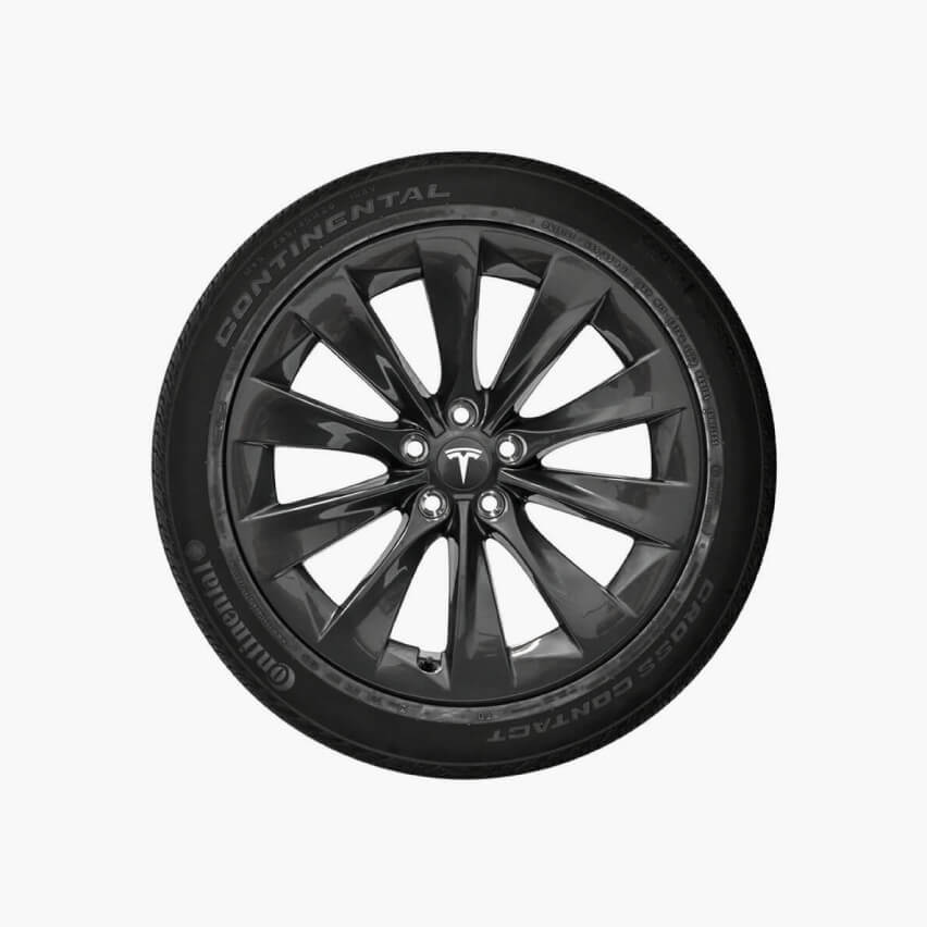 2015-2020 | Model X 20" Sonic Carbon Slipstream Wheel and Tire Package