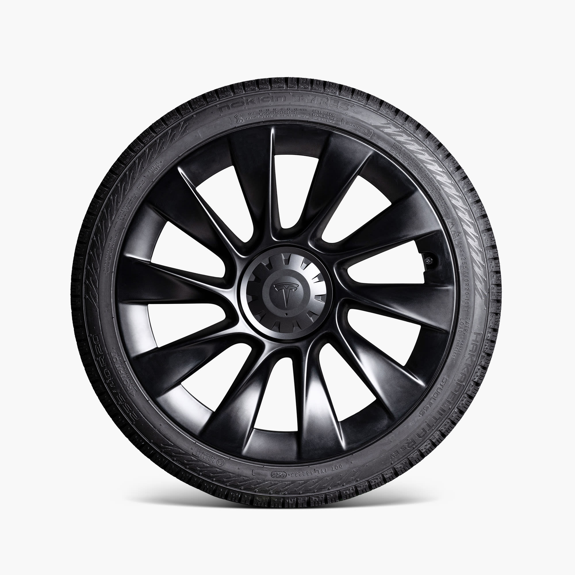 2020-2024 | Model Y 20-tums Induction-fälgar och Nokian vinterdäckspaket (odubbade)