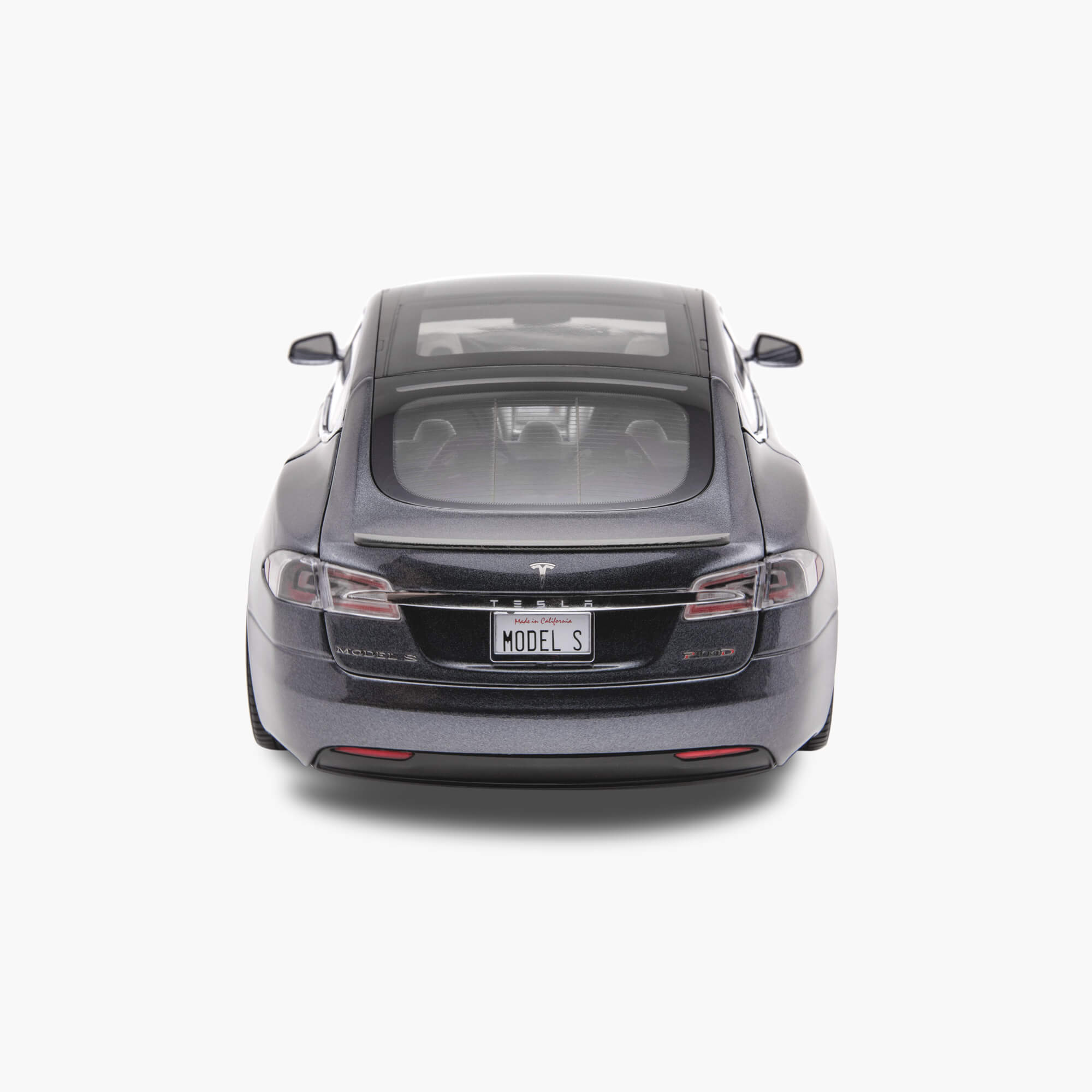 Tesla Model S Diecast 118 Scale Model S P100D Black Diecast & Toy