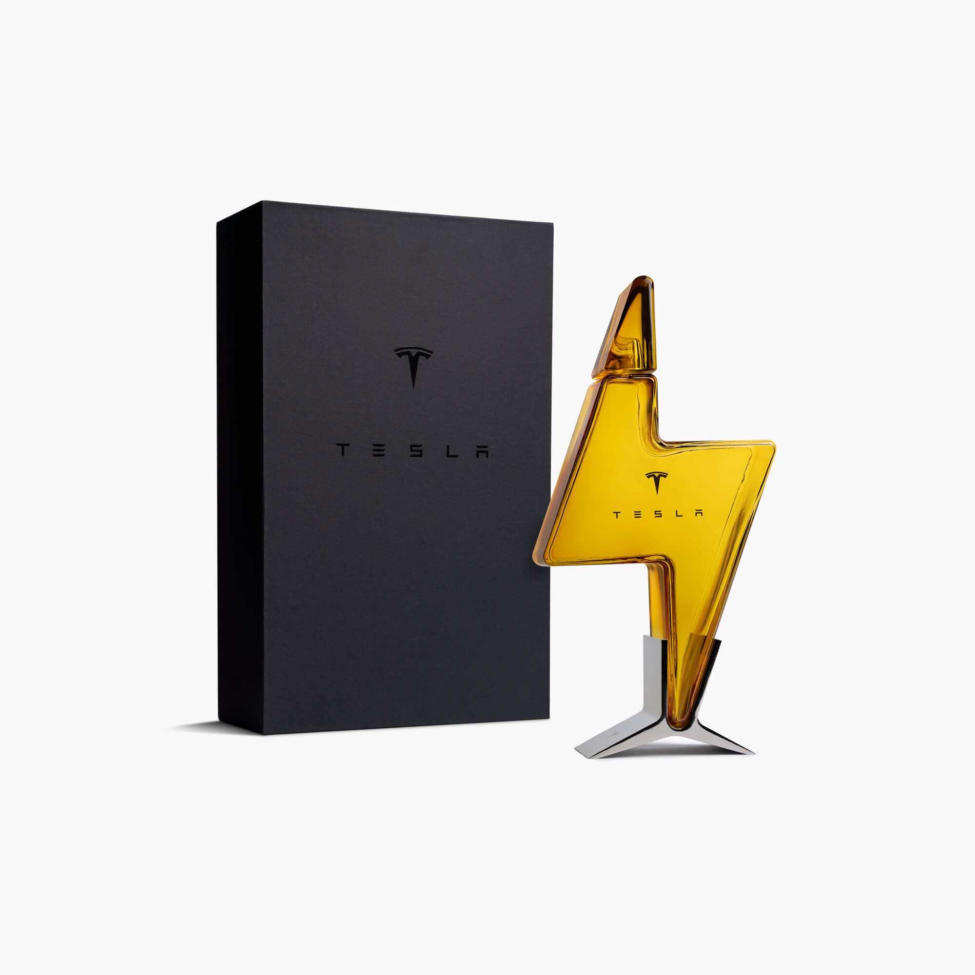 Tesla 閃電玻璃瓶