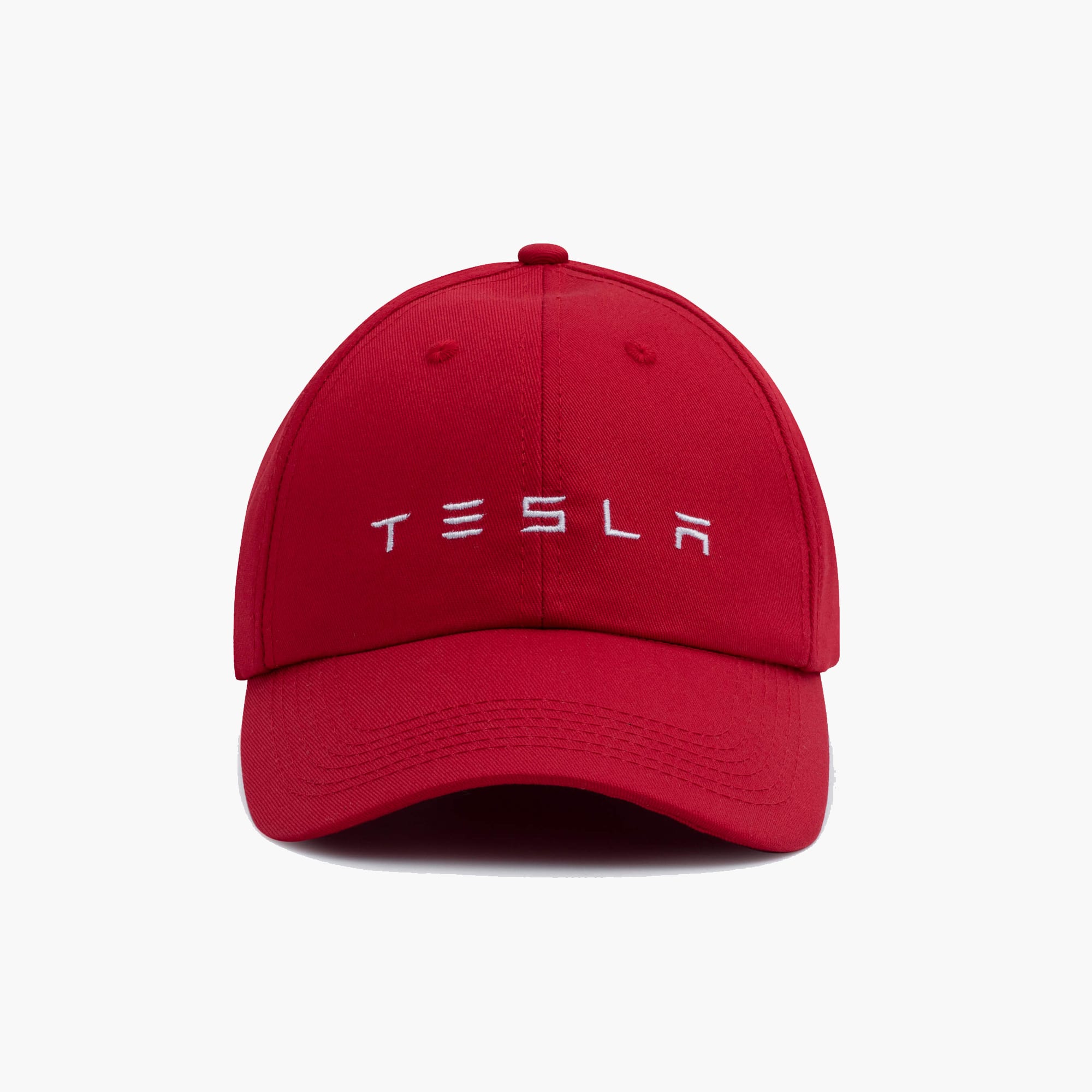 Wesport Tesla Hat Adjustable Baseball Caps for Men and Women Travel Cap Racing Motor Hat Fit Tesla Accessories Black hat-Red Letter 