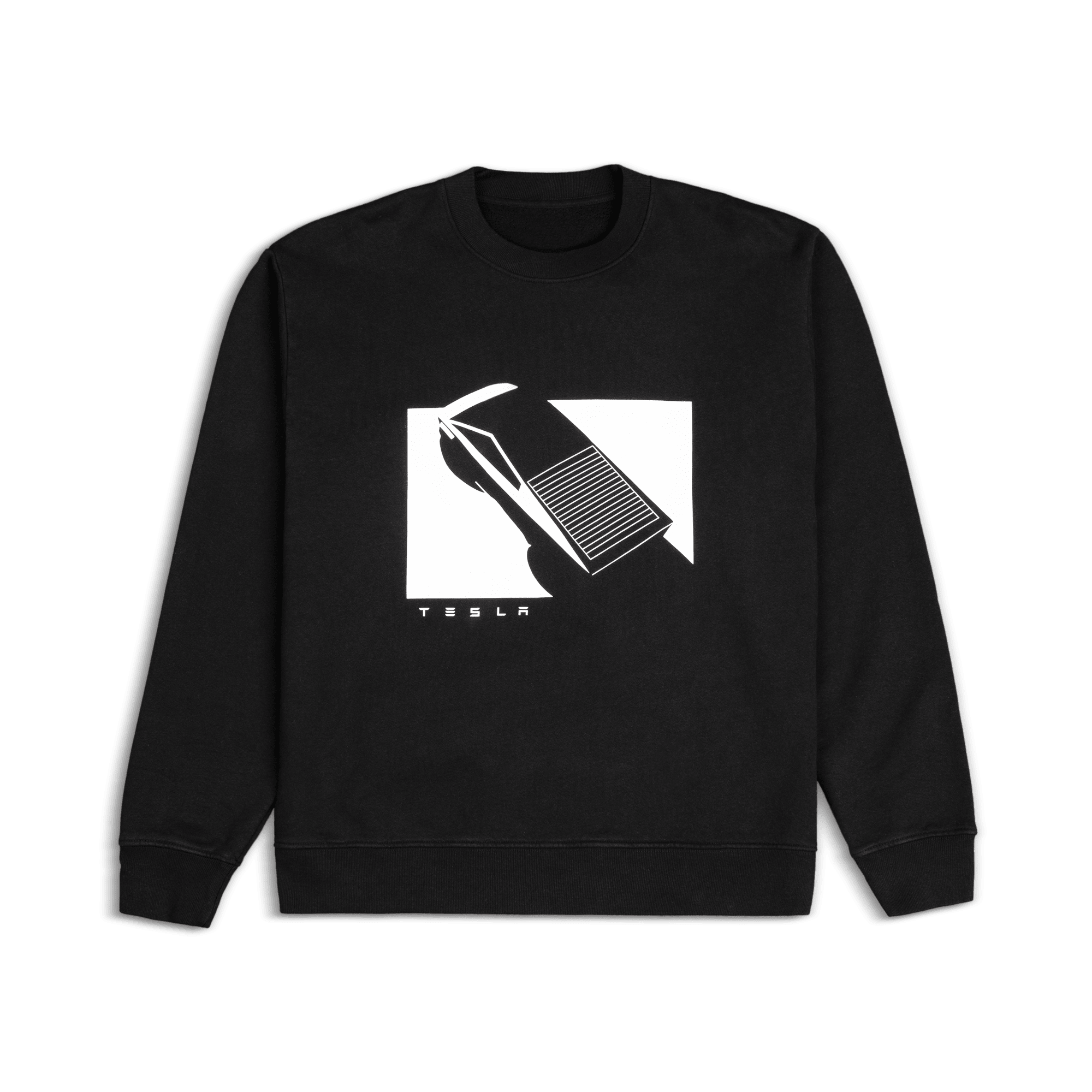 Cybertruck Inside Tesla Sweatshirt