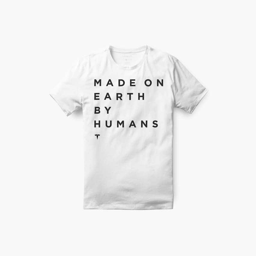 男士 Made on Earth by Humans T 恤