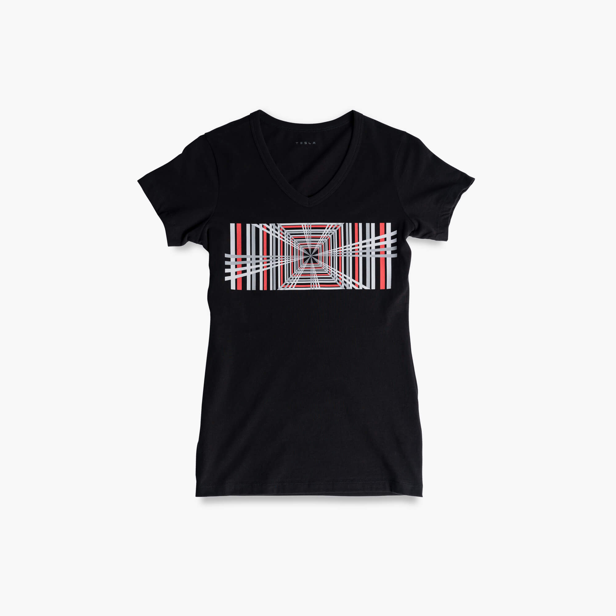 T-skjorte for kvinner, skotskrutet