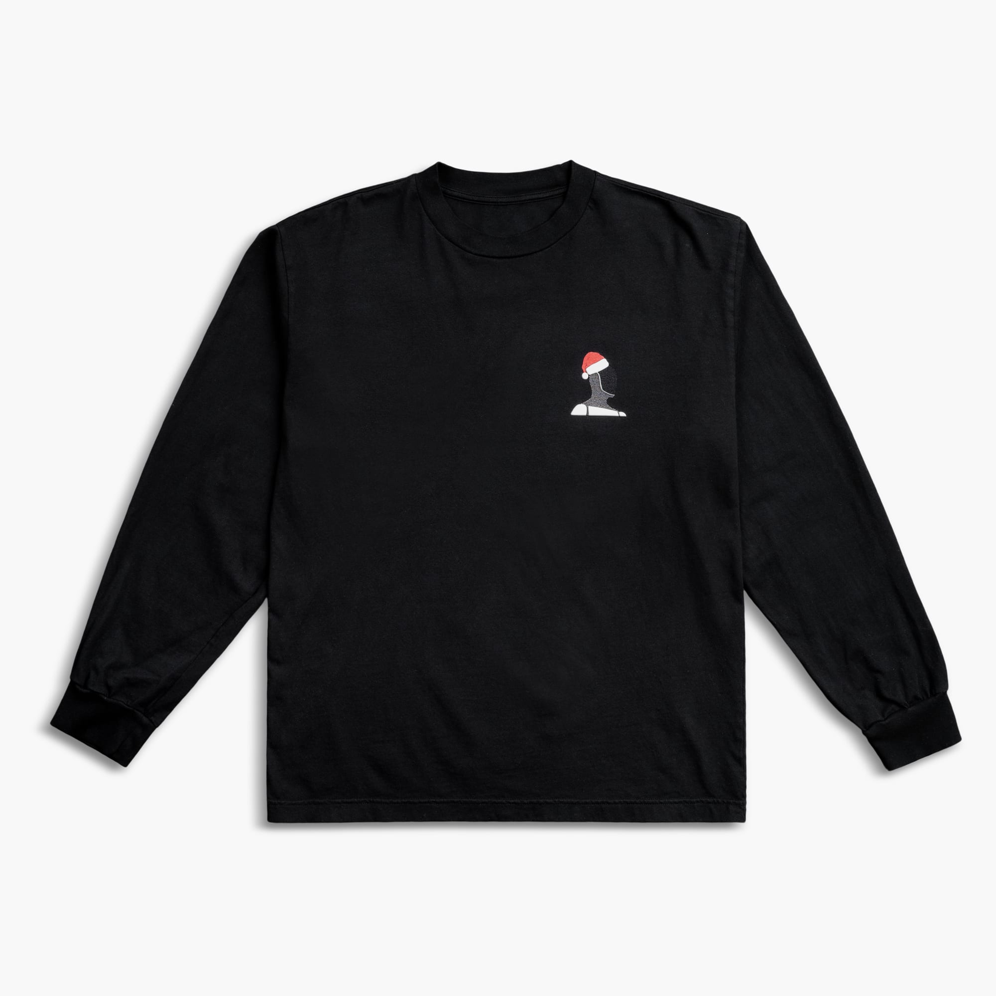 Santa Bot Long Sleeve Tee