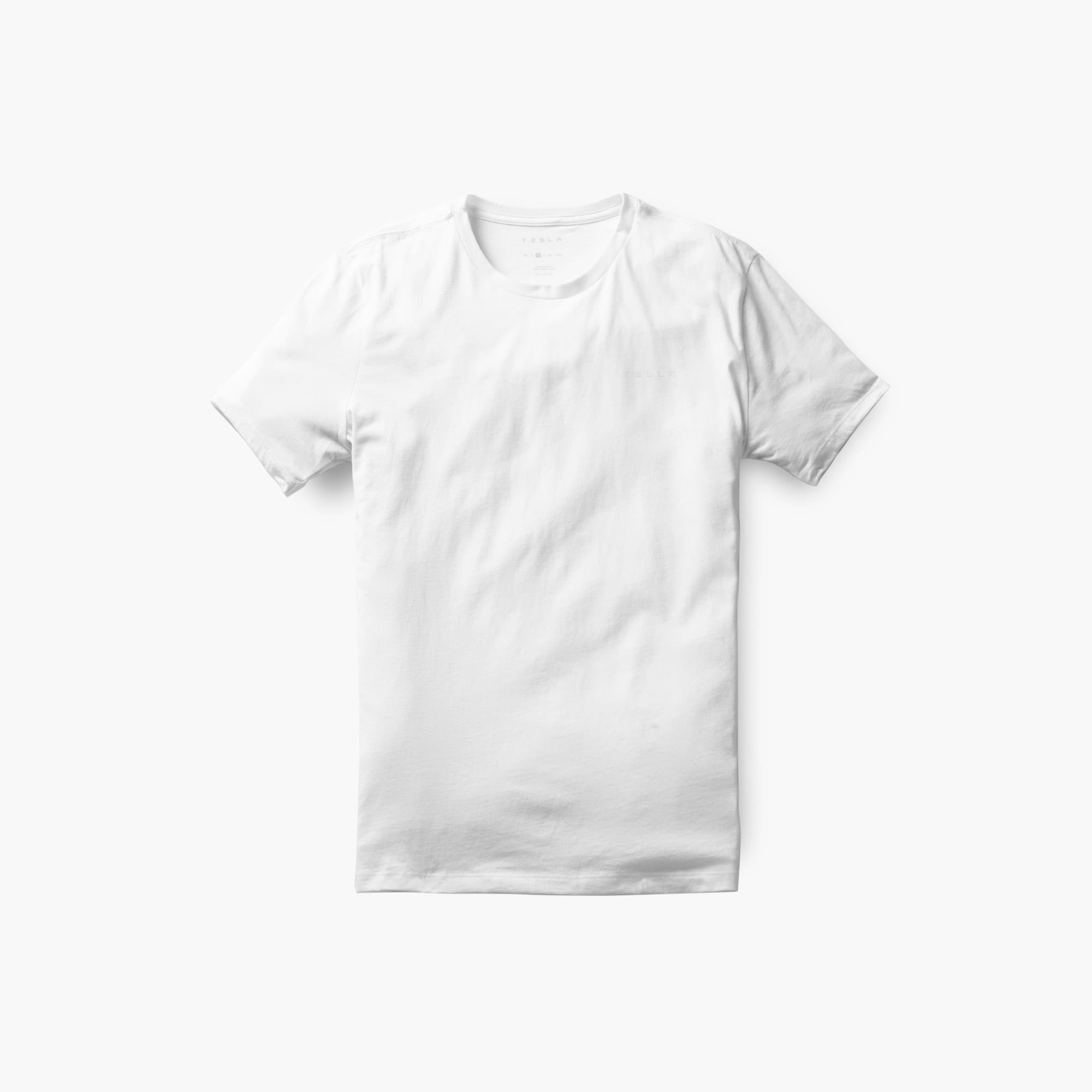T-shirt com o nome da marca em 3D de tamanho pequeno para homem