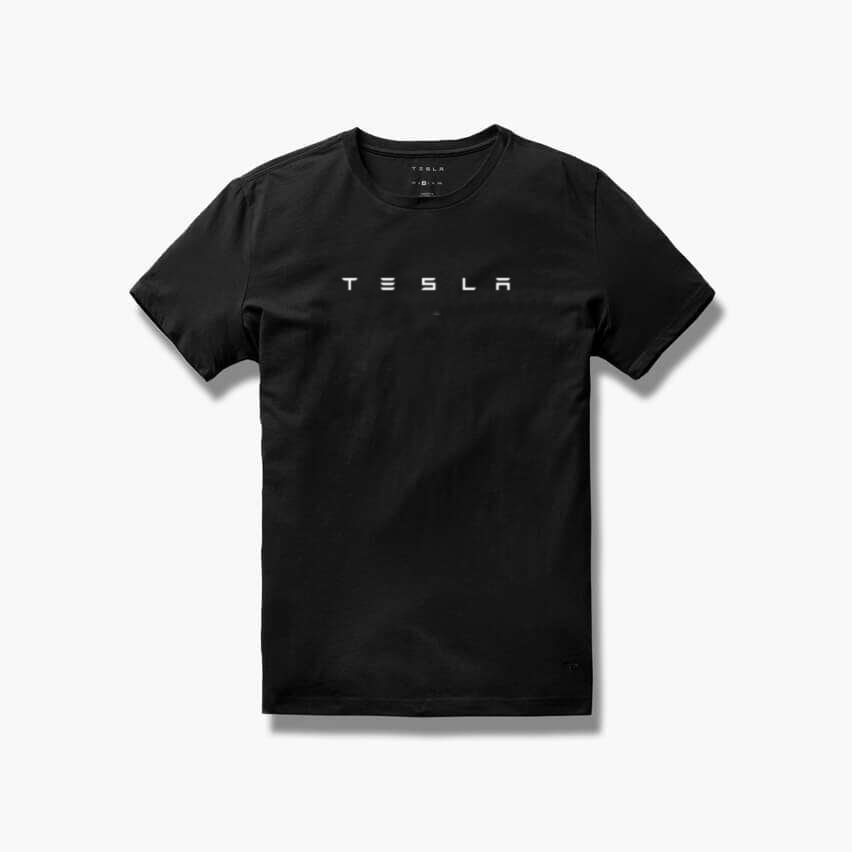 男士 Tesla Logo T 恤
