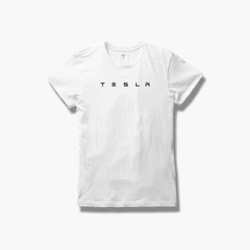 女裝大 Tesla 標誌 T 恤