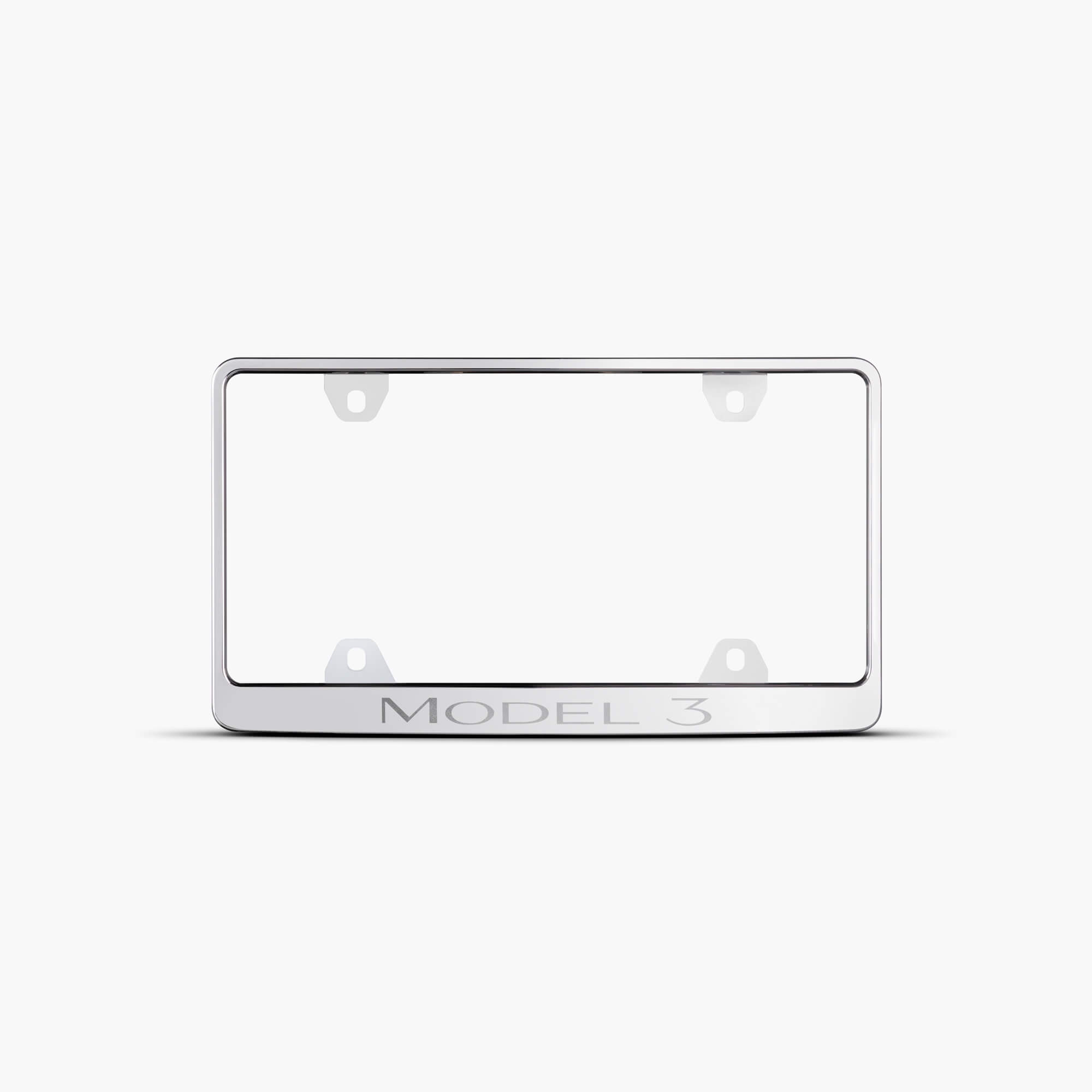tesla model 3 plate frame