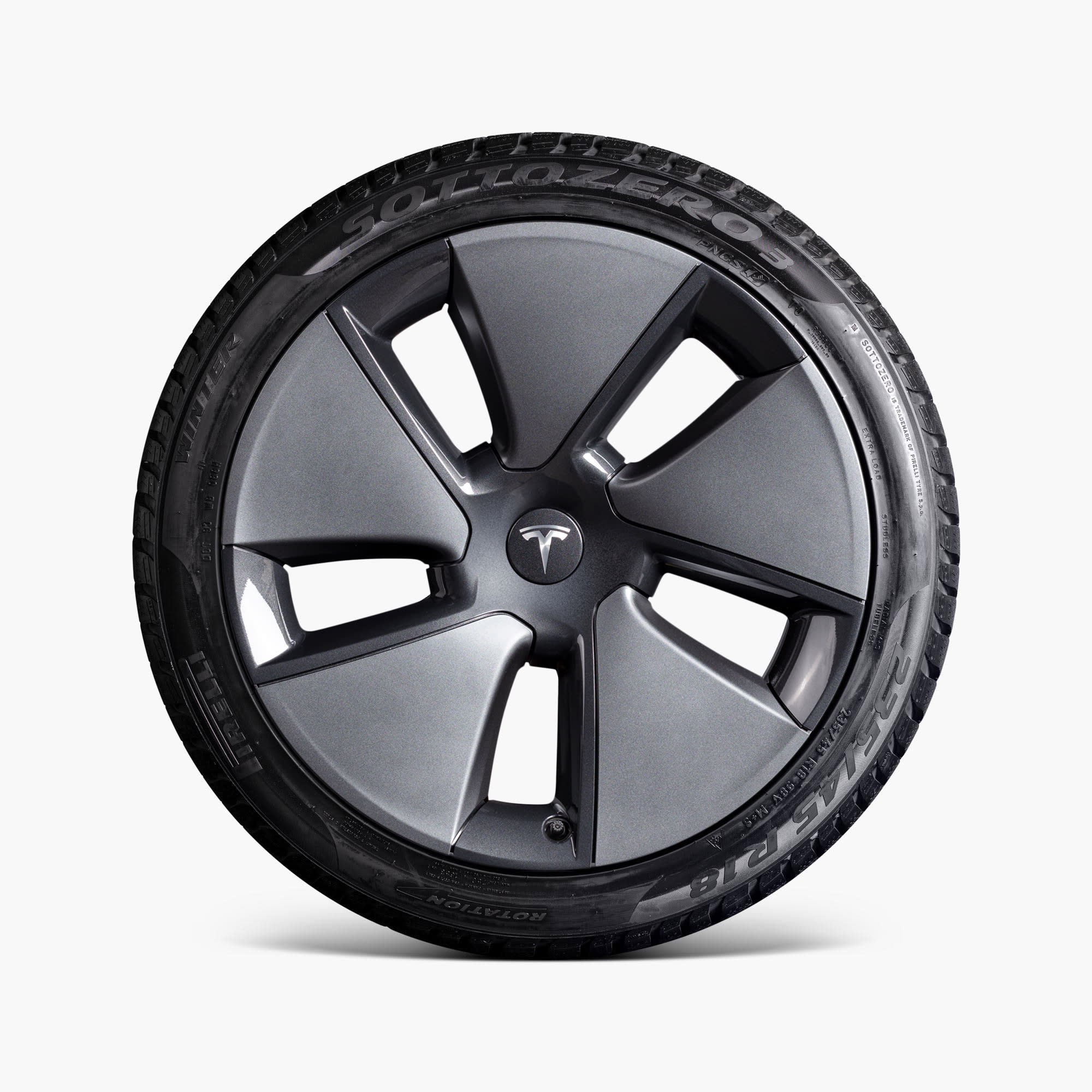 2017-2023 | Ensemble pneus d’hiver et roues Aero 18 po pour Model 3