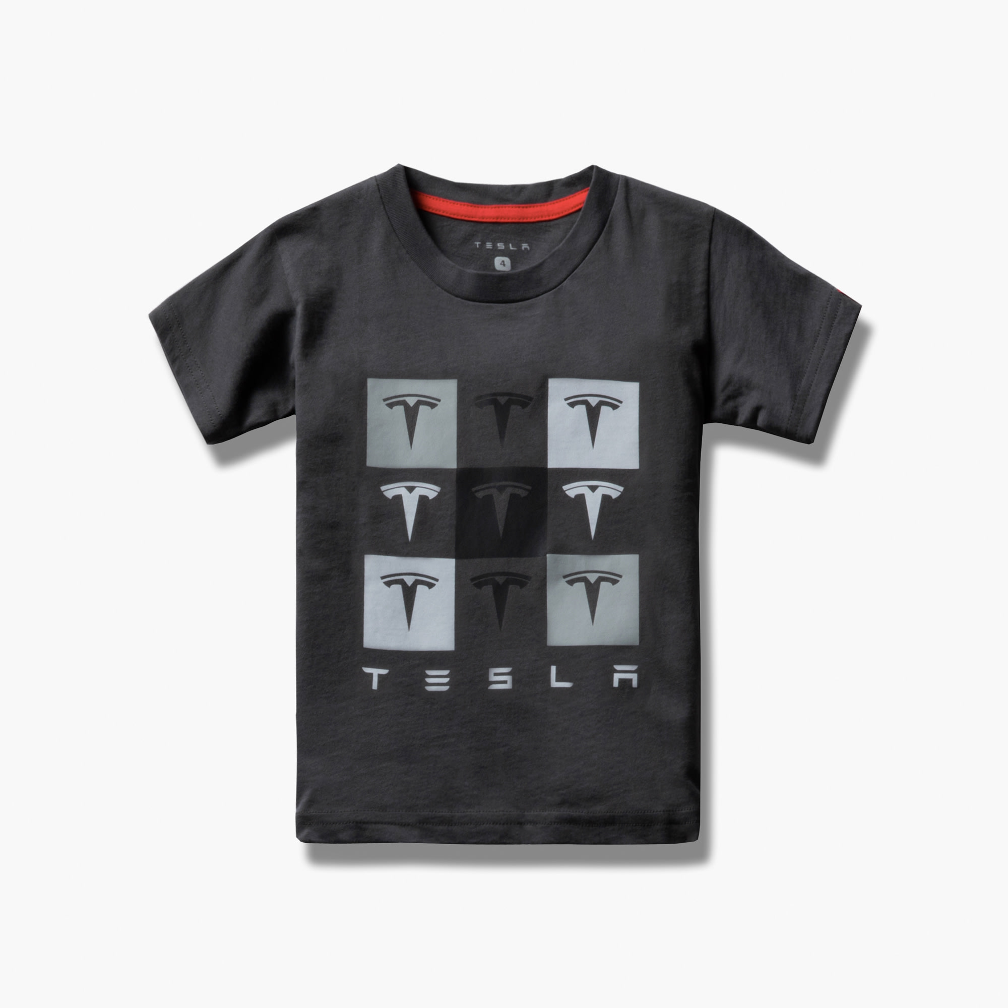 T-shirt met blokpatroon voor kinderen