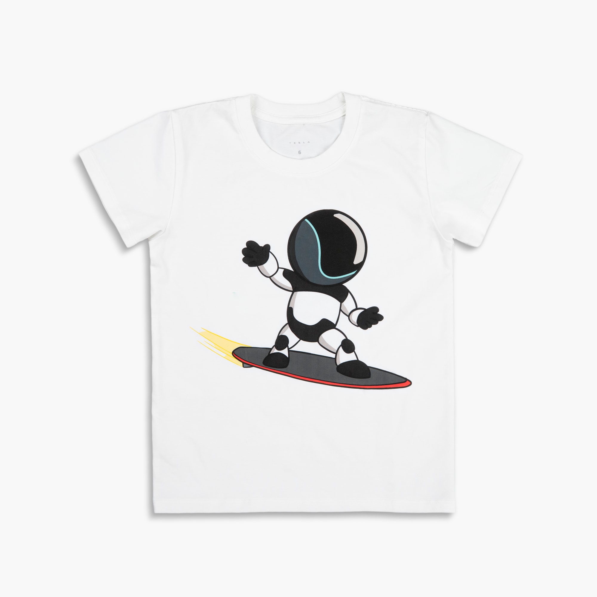 Kids Tesla Optimus Surfer Tee