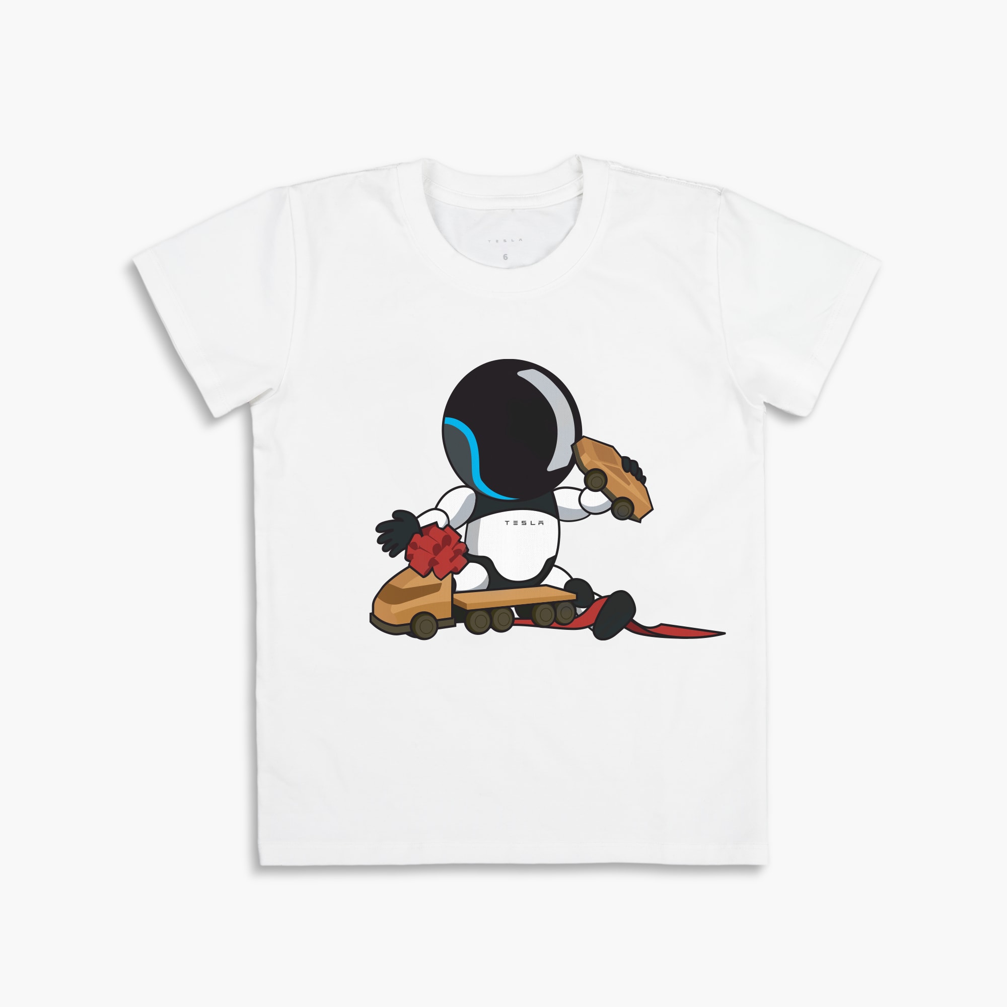 Kids Tesla Optimus Holiday Tee