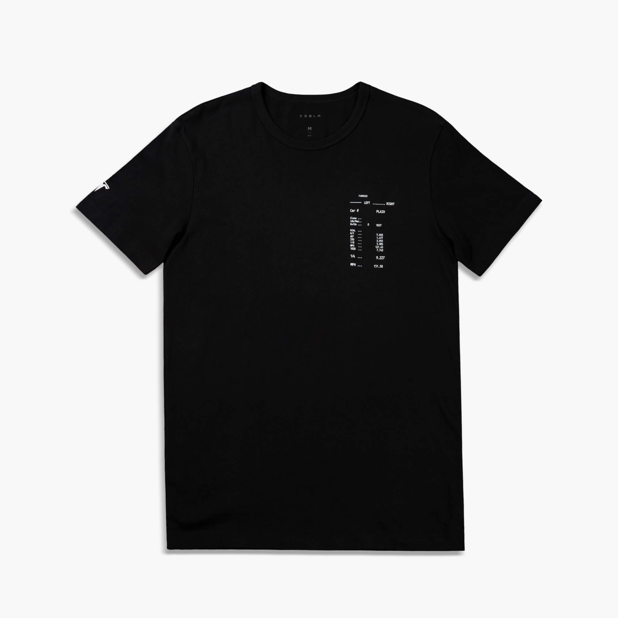 Plaid Viertelmeilen-T-Shirt für Herren