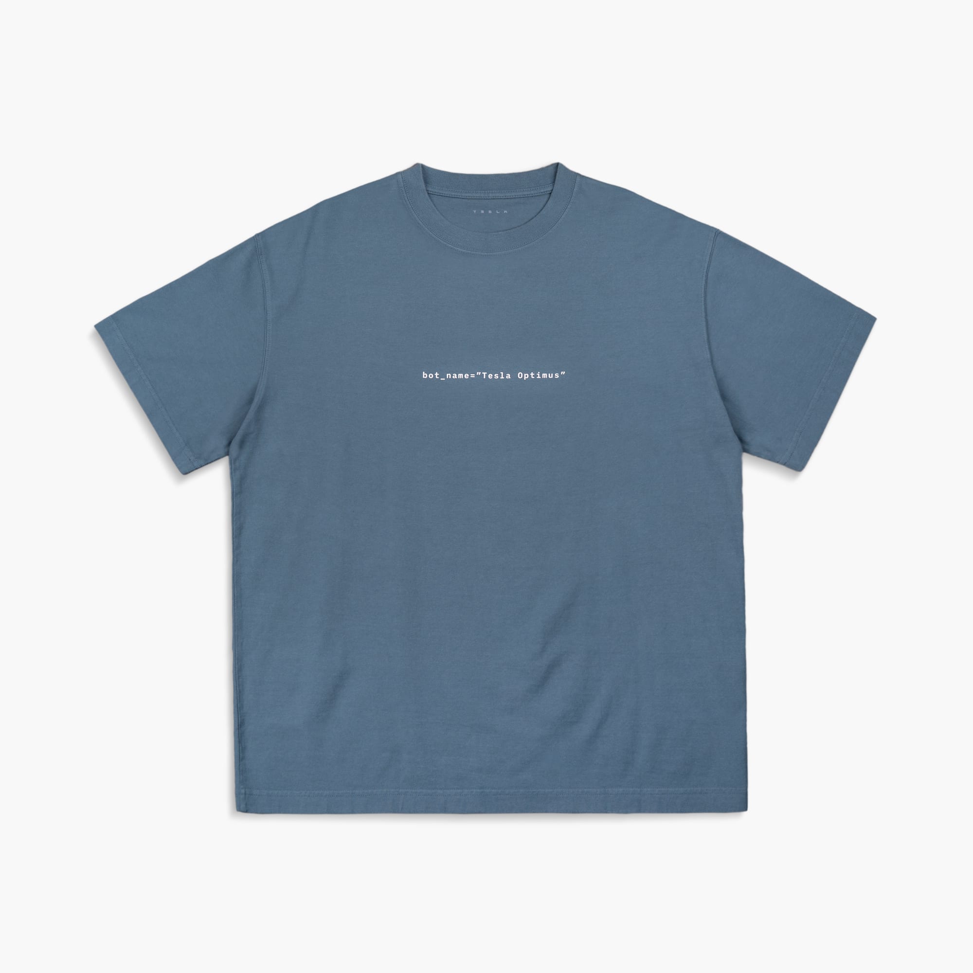 T-shirt Tesla Optimus Code da uomo