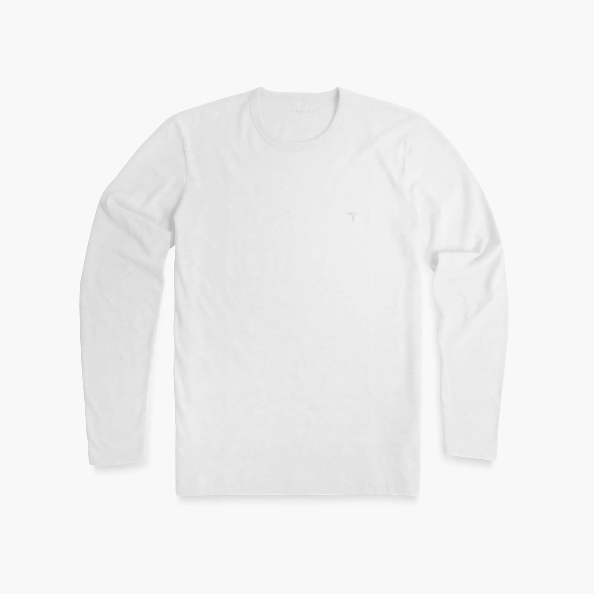 Camiseta de manga larga con logotipo de T en 3D para hombre