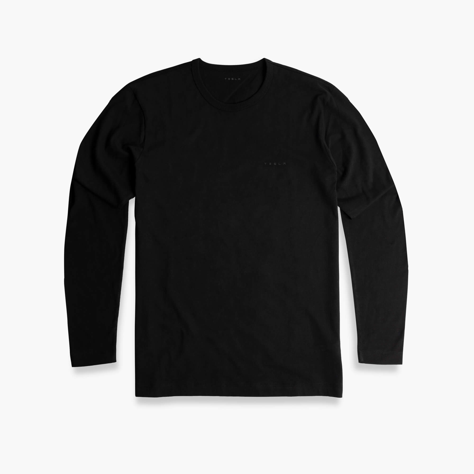 Miesten pitkähihainen T-paita – 3D-tekstilogo