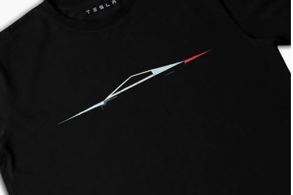 Ανδρικό T-shirt "Cybertruck Horizon"