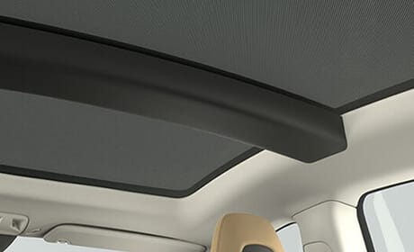 Model S Fixed Glass Roof Sunshade